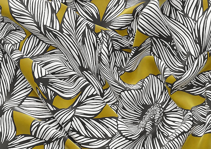 Ted Baker Velvet Vietnam, Gold - Roman Blind - Image 4